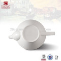 pote de chá turco branco estoque de porcelana para uso do hotel